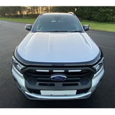 Ford Ranger T6 2016-2022 - Stx Bonnet Guard Protector - Black - B004